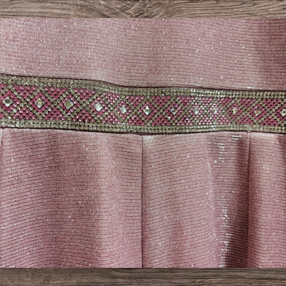 Rare Edition Girl’s Sparkle Halter Jumpsuit Size 14. - Picture 4 of 7